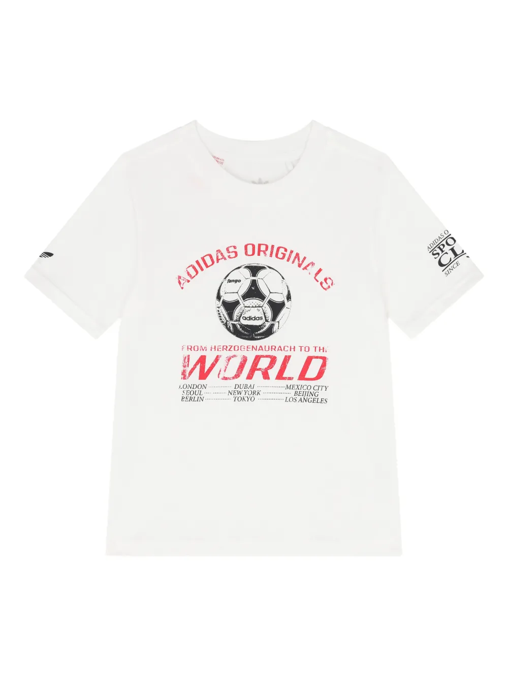 Adidas Originals Kids' Logo T-shirt In White