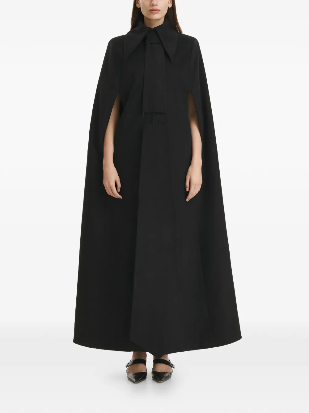 Vestiaire d'un Oiseau Libre maxi cashmere coat | Capes | Image 2