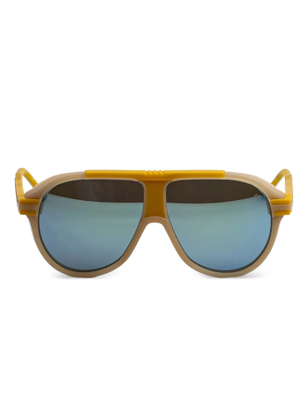 Thom Browne Eyewear round-frame sunglasses | Neutrals | Image 1