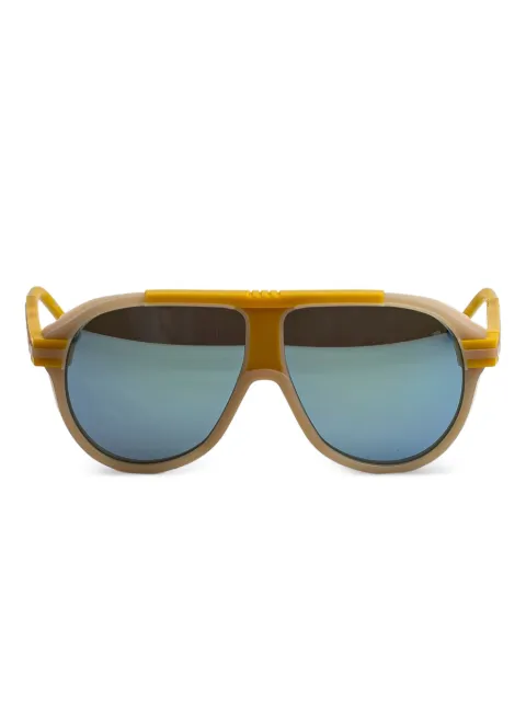 Thom Browne Eyewear نظارة شمس بإطار مستدير