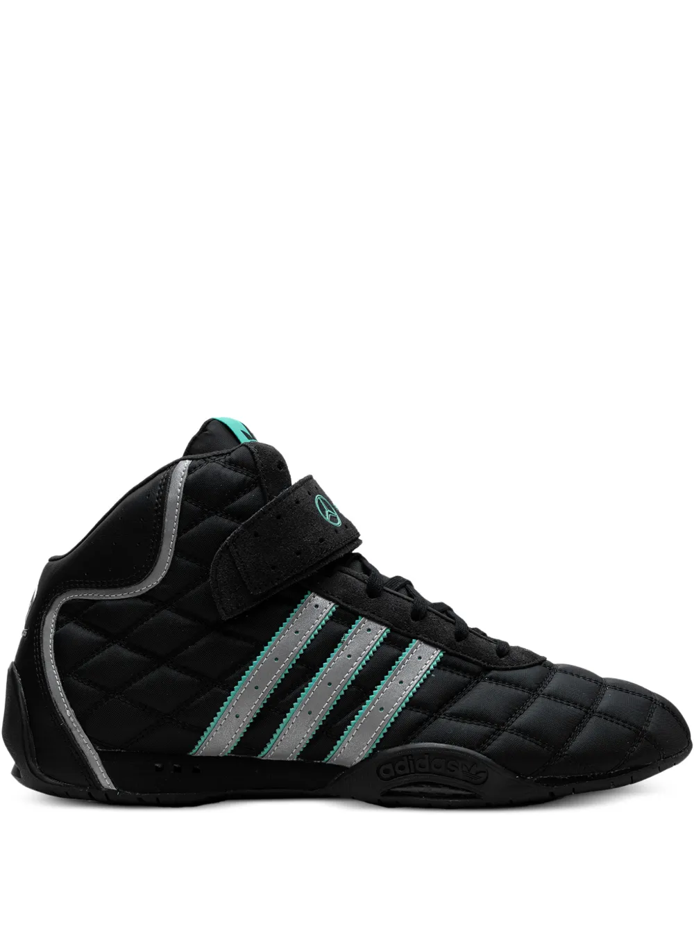 adidas Adiracer High quilted three stripes sneakers - Nero