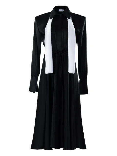 Vestiaire d'un Oiseau Libre ring scarf dress