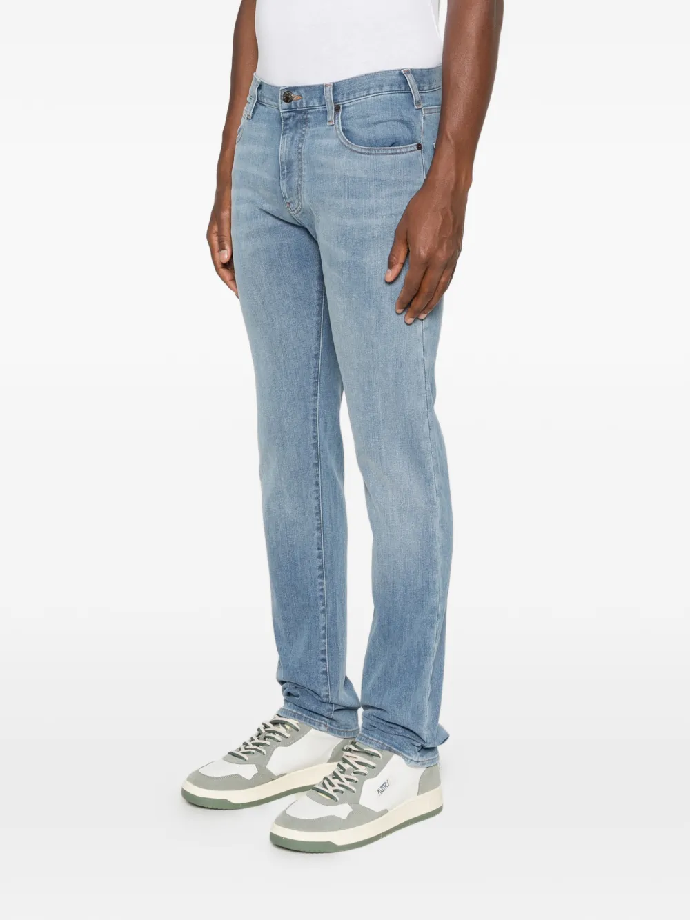 Emporio Armani Jeans met vijf zakken Blauw