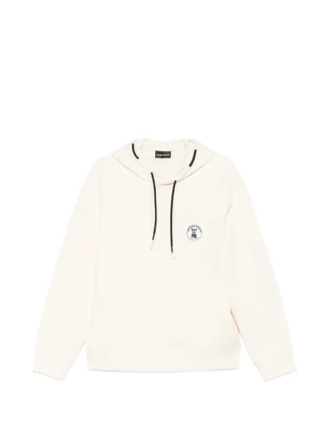 Emporio Armani dog-patch hoodie