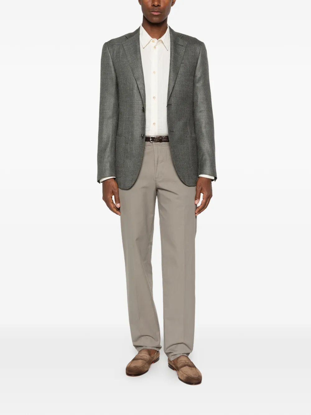 Emporio Armani Cargo broek Grijs