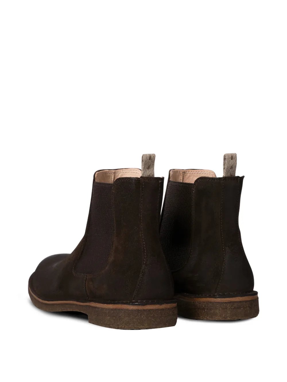 Astorflex elastische leren Chelsea laarzen Bruin