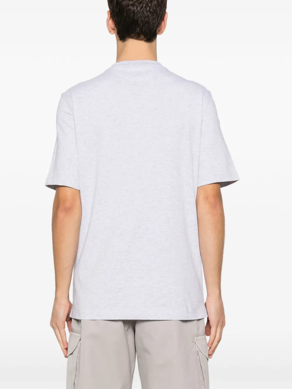 Brunello Cucinelli T-shirt met print Grijs