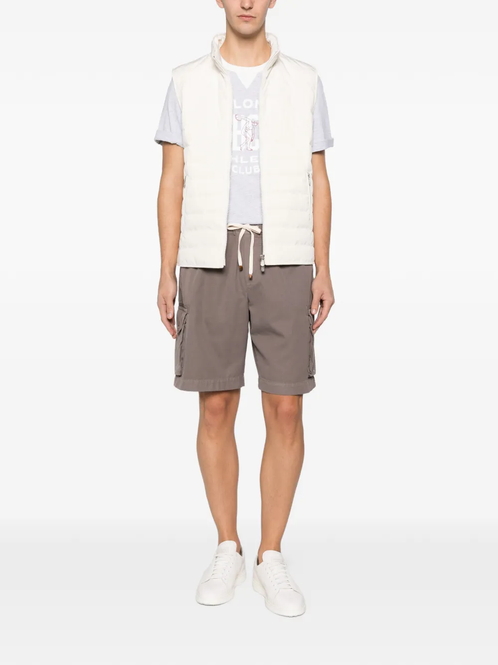 Brunello Cucinelli chaleco con bolsillo y cierre | Chalecos | Image 2