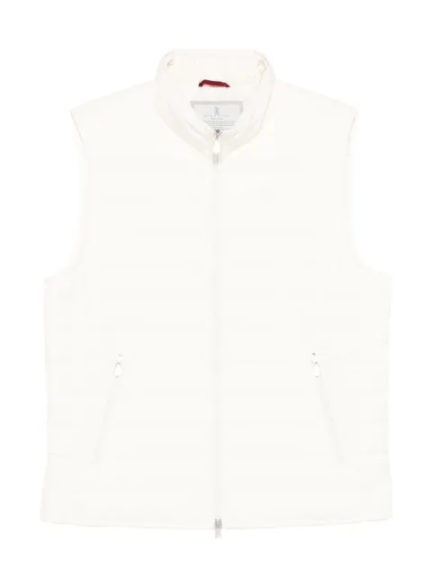 Brunello Cucinelli zip-pocket gilet