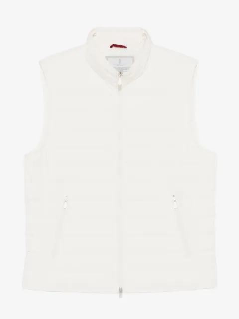 Brunello Cucinelli zip-pocket gilet