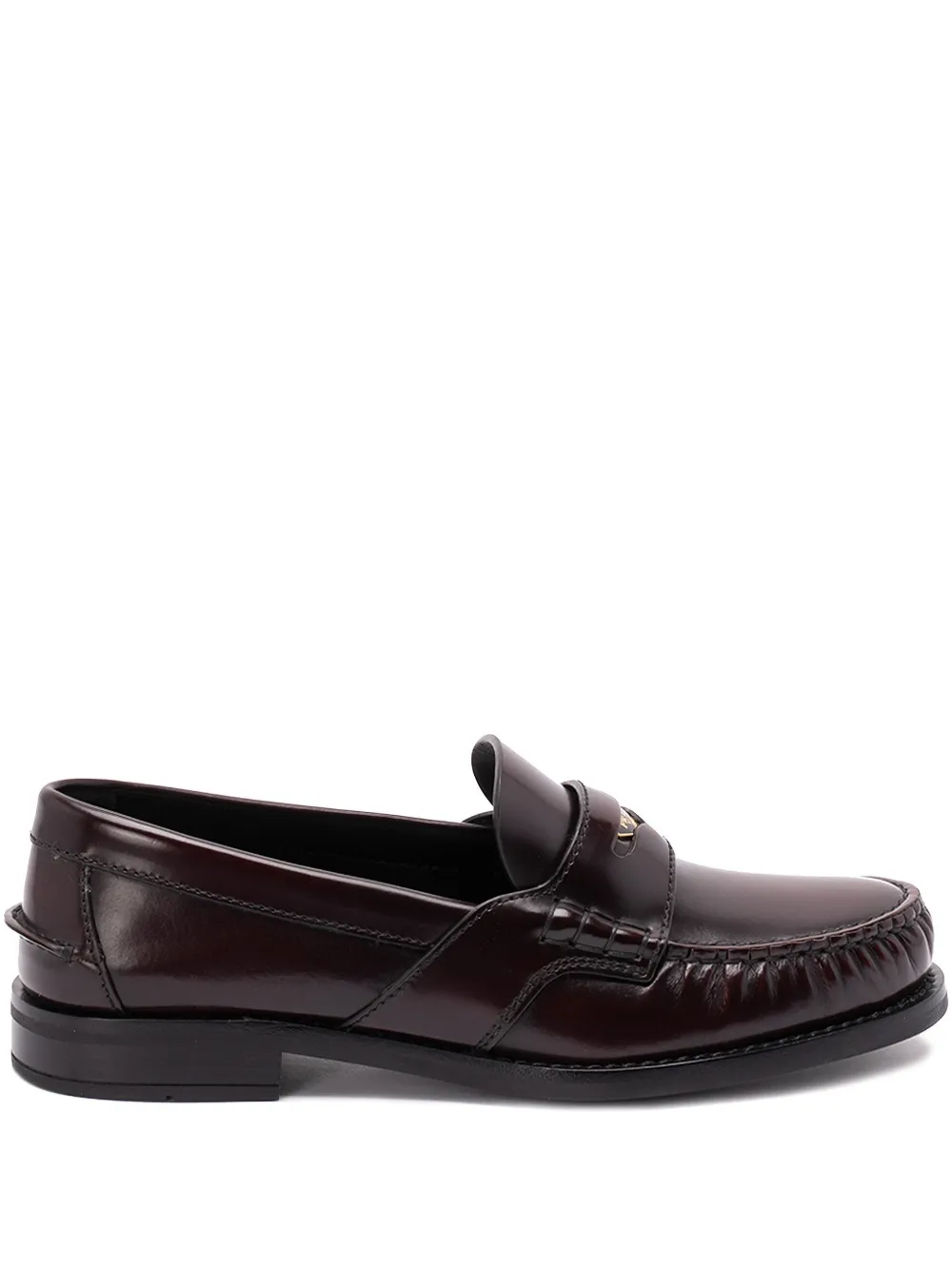 Prada Leren loafers Bruin
