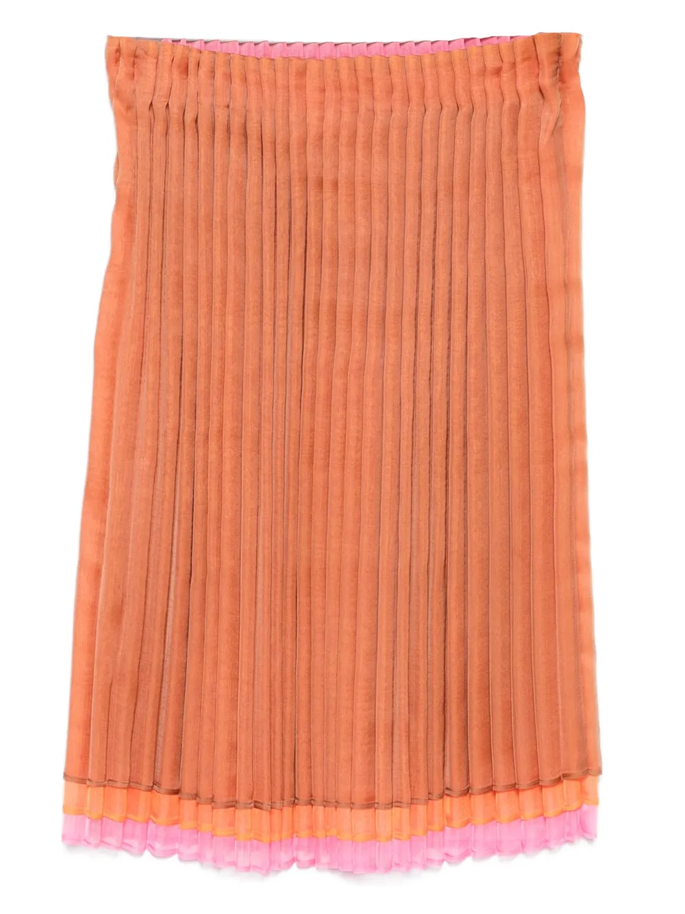 Issey Miyake Pre-Owned three -layer pleats skirt | Image 2