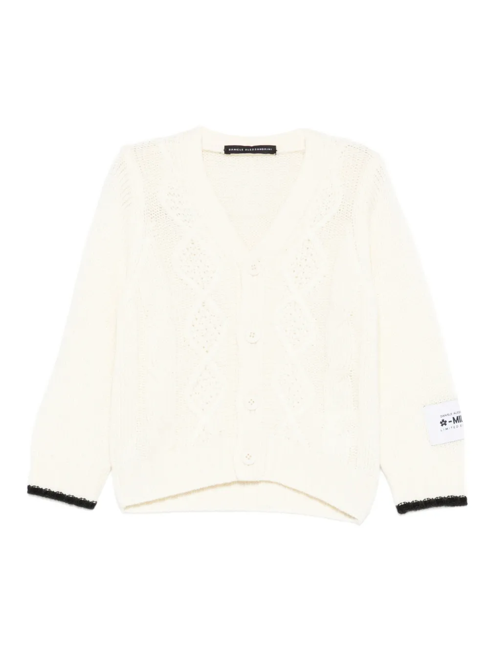 Daniele Alessandrini Kids button-fastening cardigan - Nude