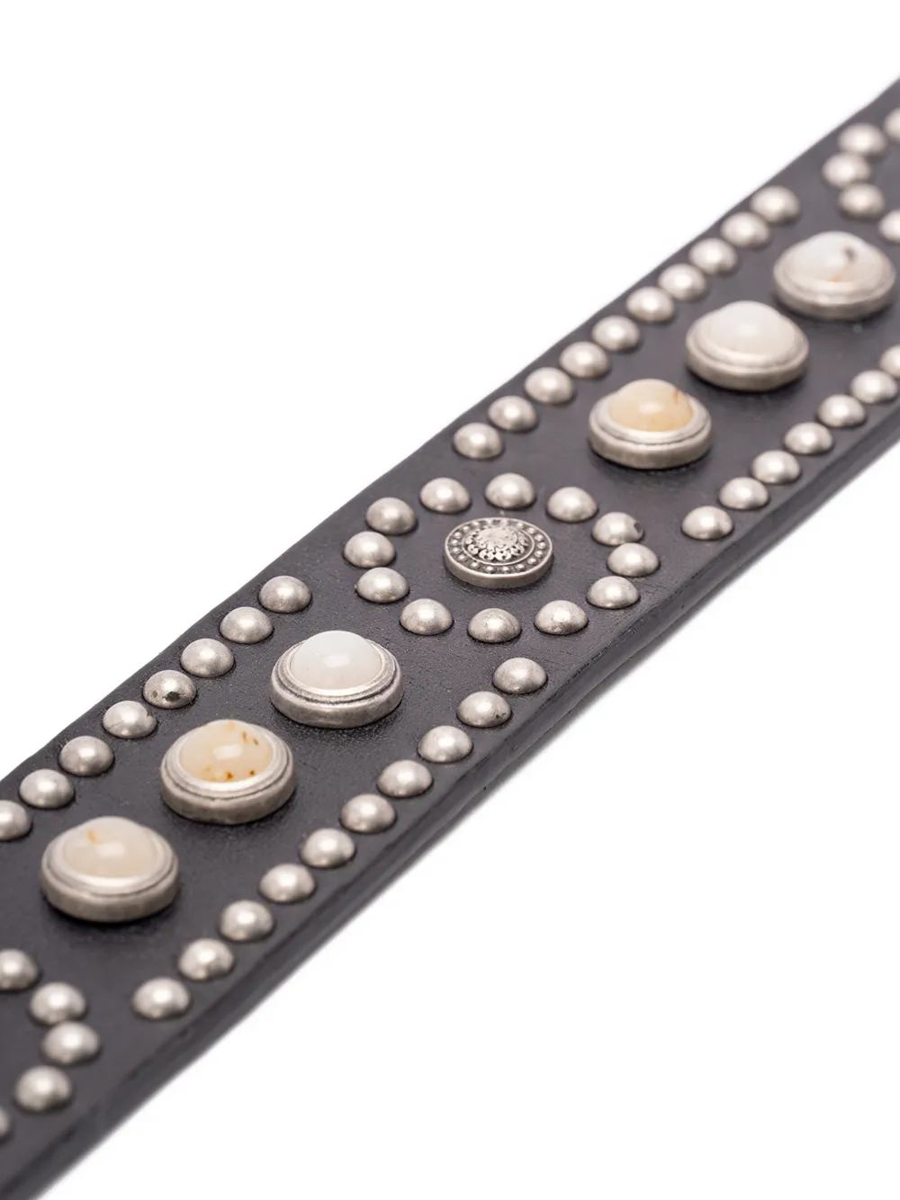 Golden Goose studded belt - Zwart