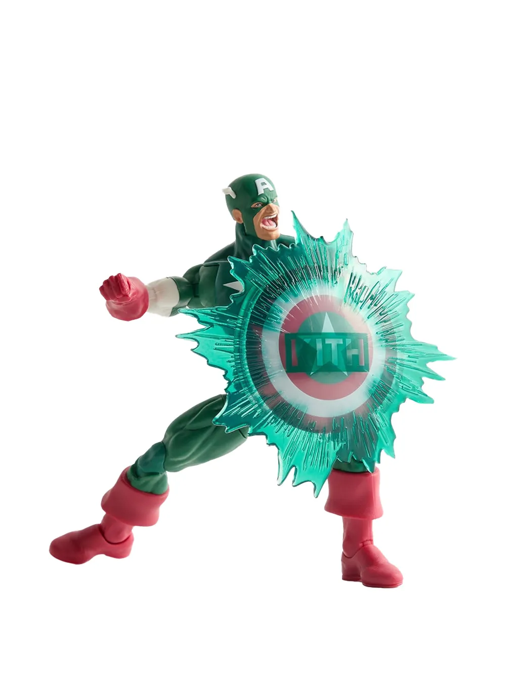 Kith Legends Captain America Gameverse Player 2 Figurine In Green