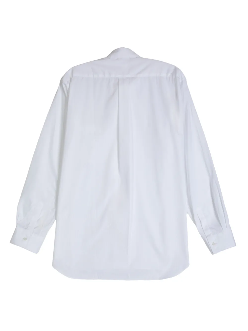 Comme Des Garçons Shirt double-breasted chest-pocket shirt - Wit