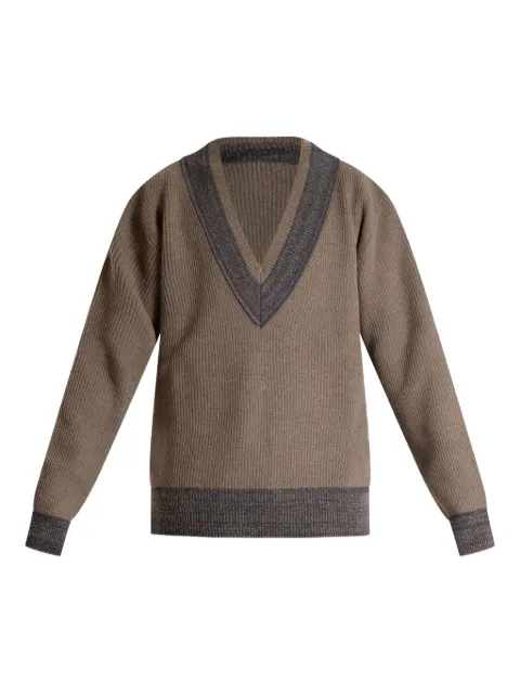 Grifoni V-neck sweater