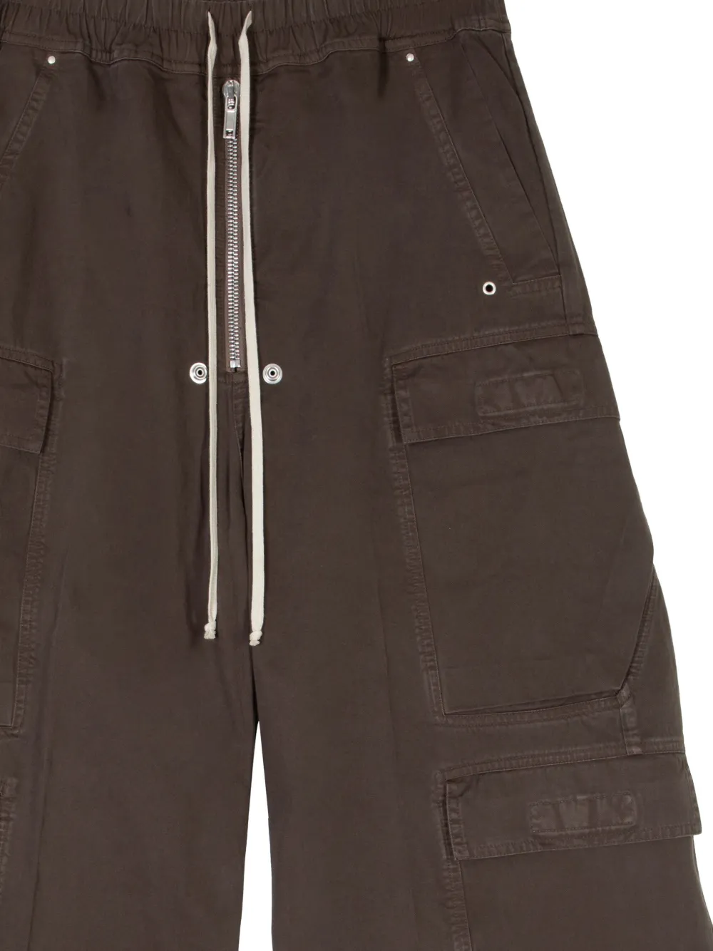 Rick Owens DRKSHDW Double Jumbo Belas cargobroek Bruin