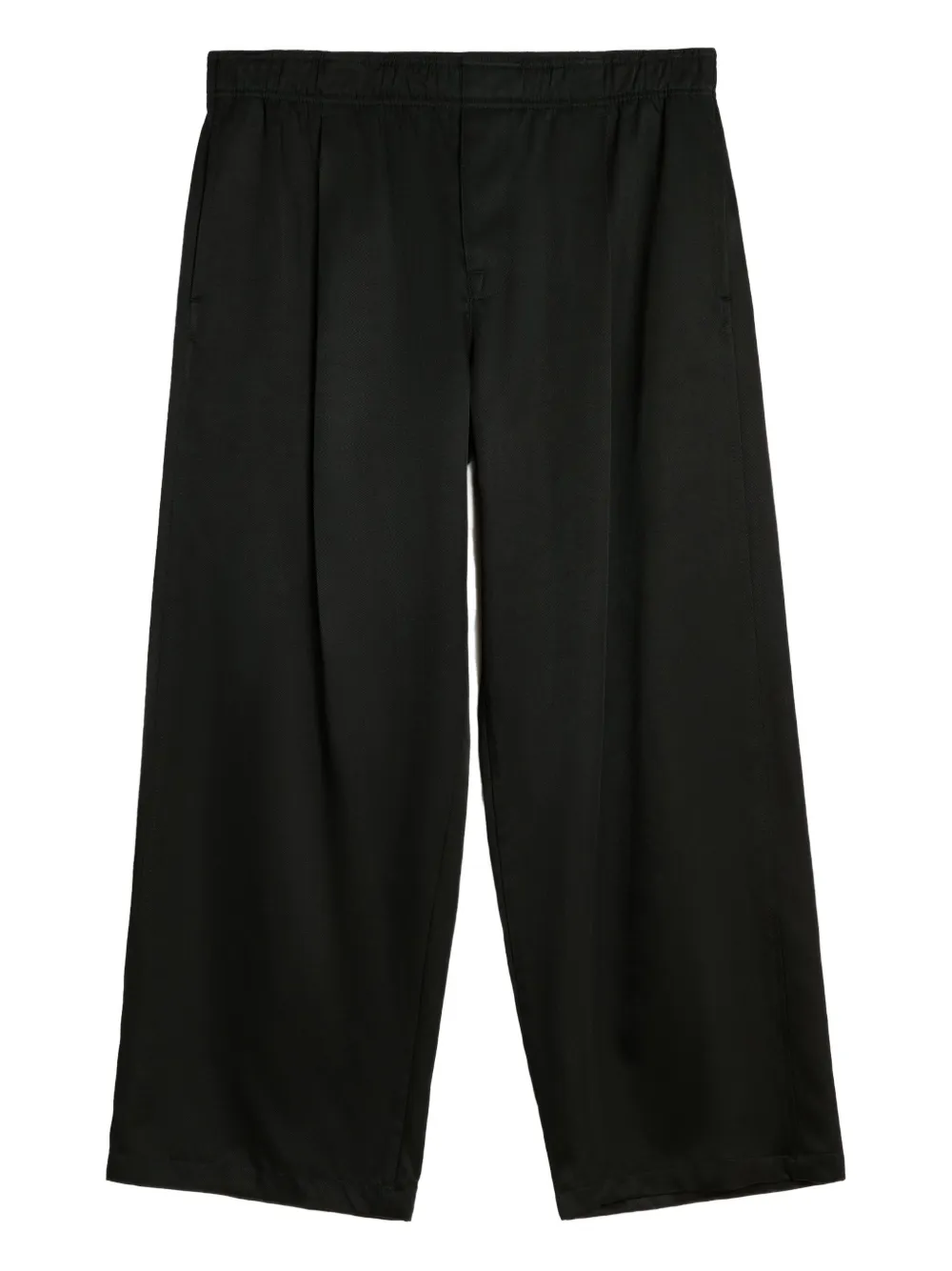OUR LEGACY elasticated twill leisure trouser | Black | Image 1