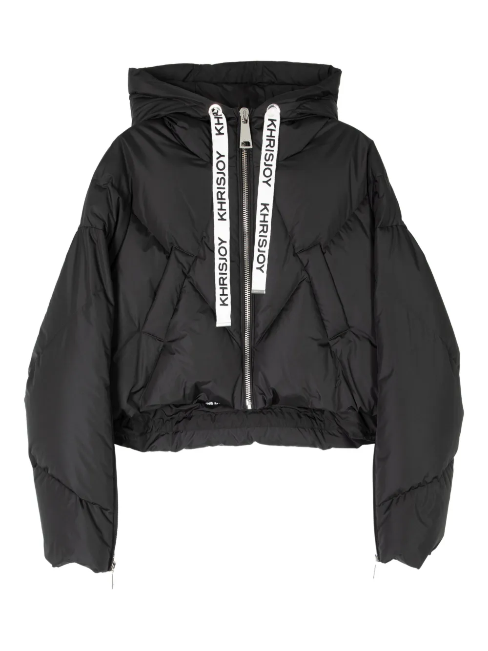 Khrisjoy Iconic Hooded Jacket In Black