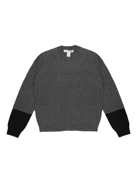 Comme Des Garçons Shirt long-sleeve crew neck sweater
