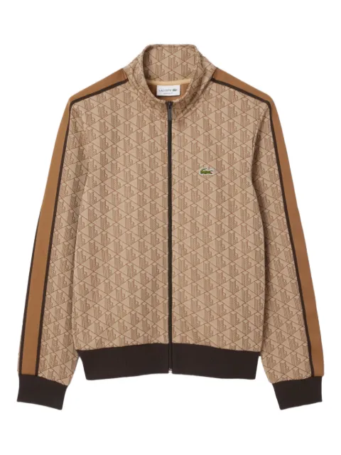 Lacoste Paris jacquard striped track jacket 