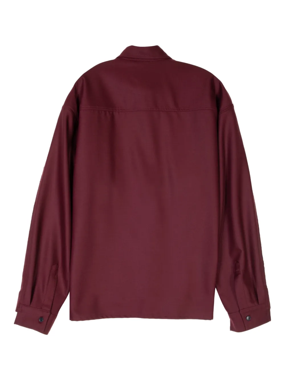  Costumein Patch-pocket Shirt - Red 