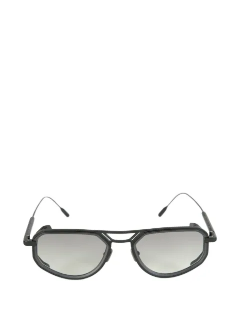 Capote geometric frame glasses