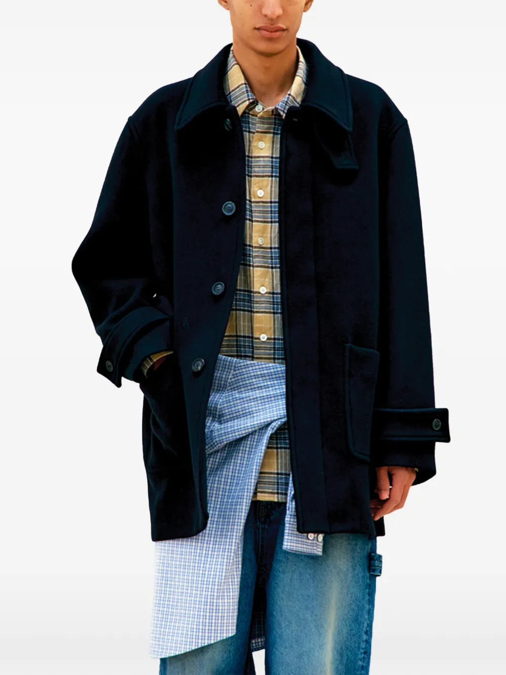 COOR patch-pockets coat | Single Breasted Coats | Image 2