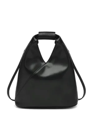 MM6 Maison Margiela Japanese レザートートバッグ | ブラック