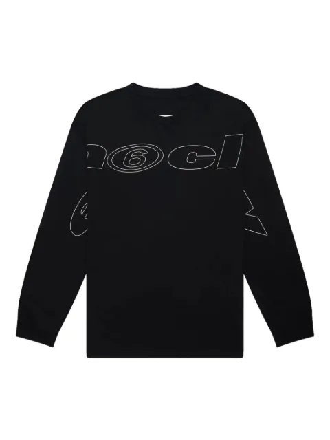 MM6 Maison Margiela Long Sleeve Graphic T-Shirt