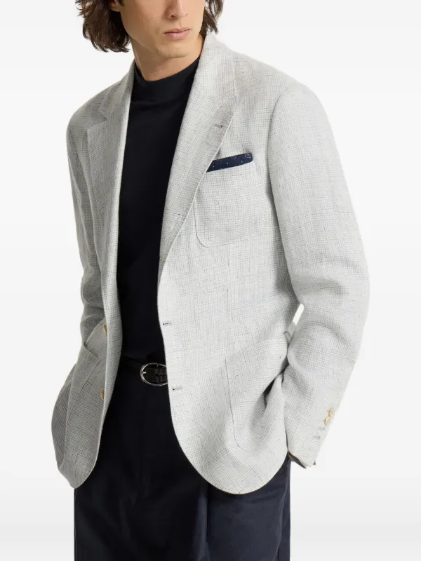Brunello Cucinelli パッチポケット ジャケット | グレー | FARFETCH JP