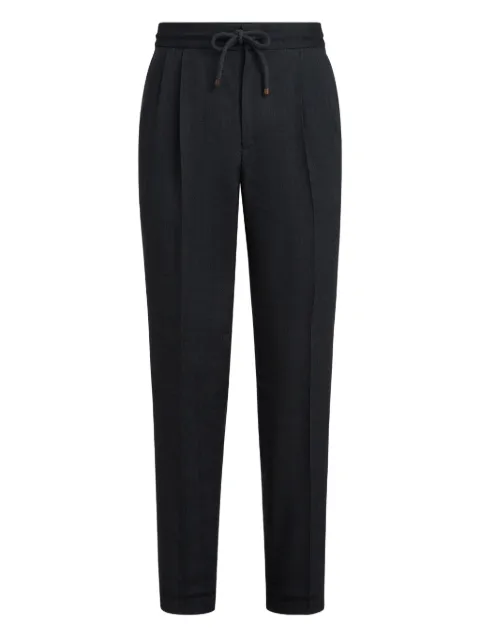 Brunello Cucinelli drawstring pleated trousers