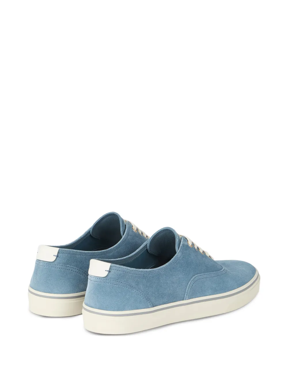 Brunello Cucinelli Reversed leren sneakers Blauw