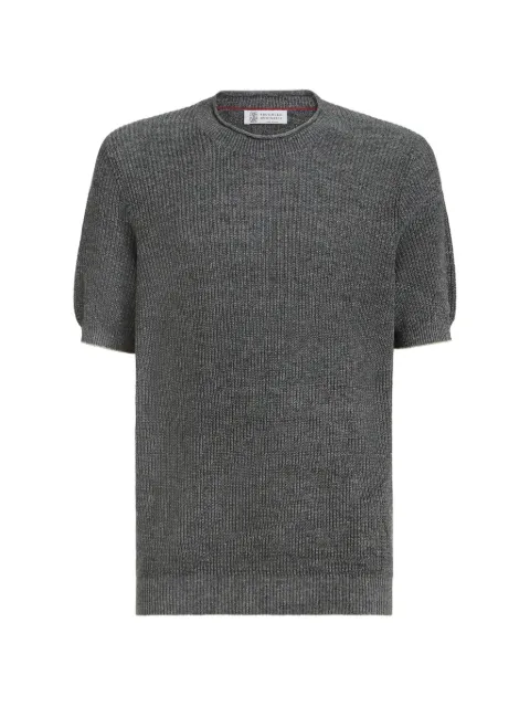 Brunello Cucinelli ribbed T-shirt