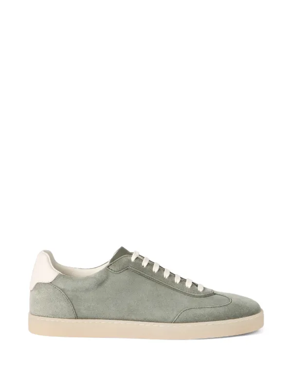 Brunello Cucinelli スエード スニーカー | グリーン | FARFETCH JP