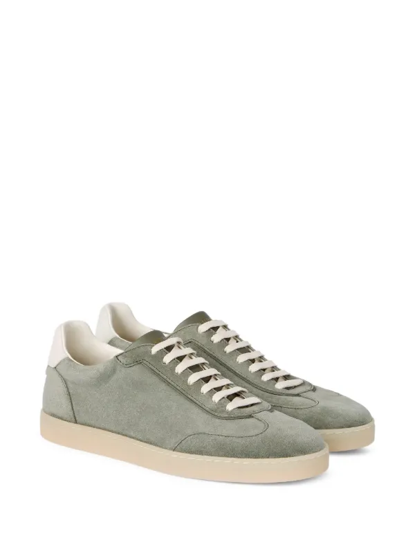 Brunello Cucinelli スエード スニーカー | グリーン | FARFETCH JP