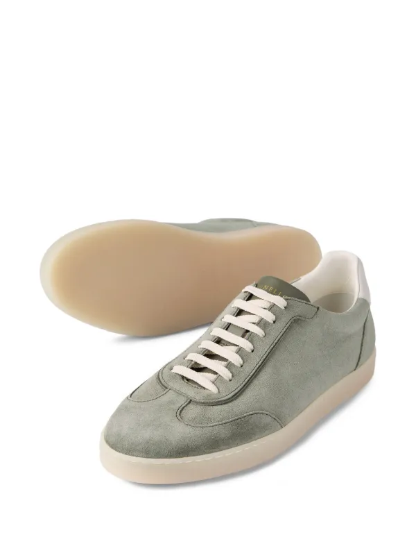 Brunello Cucinelli スエード スニーカー | グリーン | FARFETCH JP