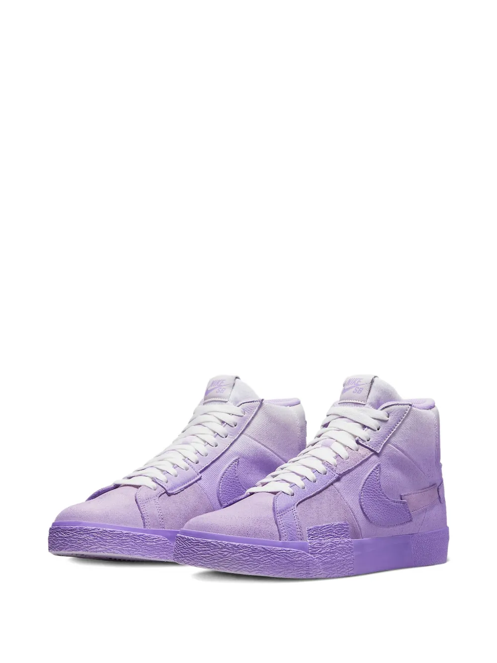 Nike Zoom Blazer Premium SB mid-top sneakers Paars