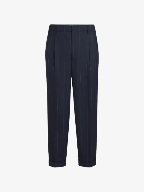 Brunello Cucinelli chalk stripe trousers