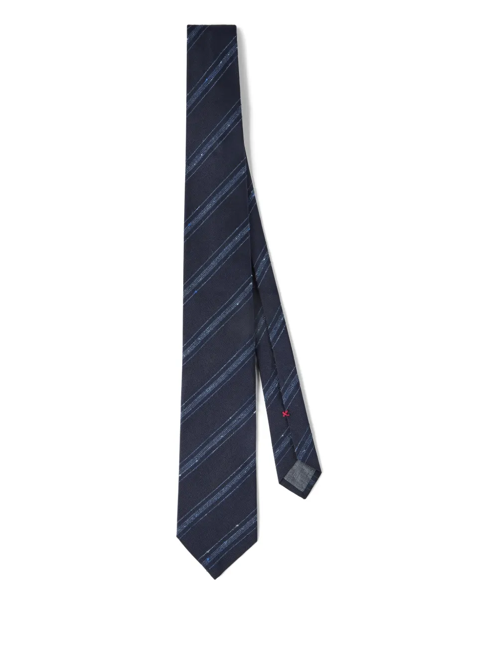 Brunello Cucinelli stripes tie - Blau
