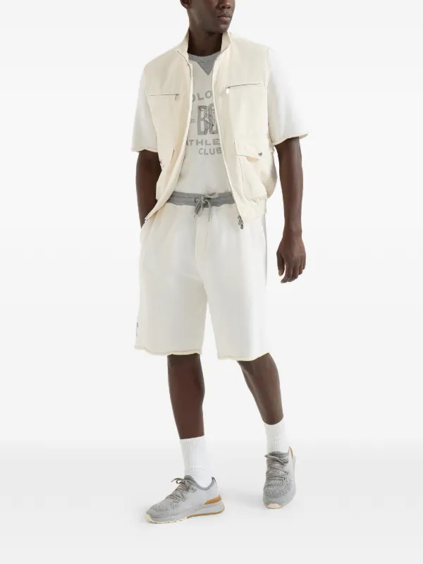 Brunello Cucinelli トラックショーツ | ニュートラル | FARFETCH JP