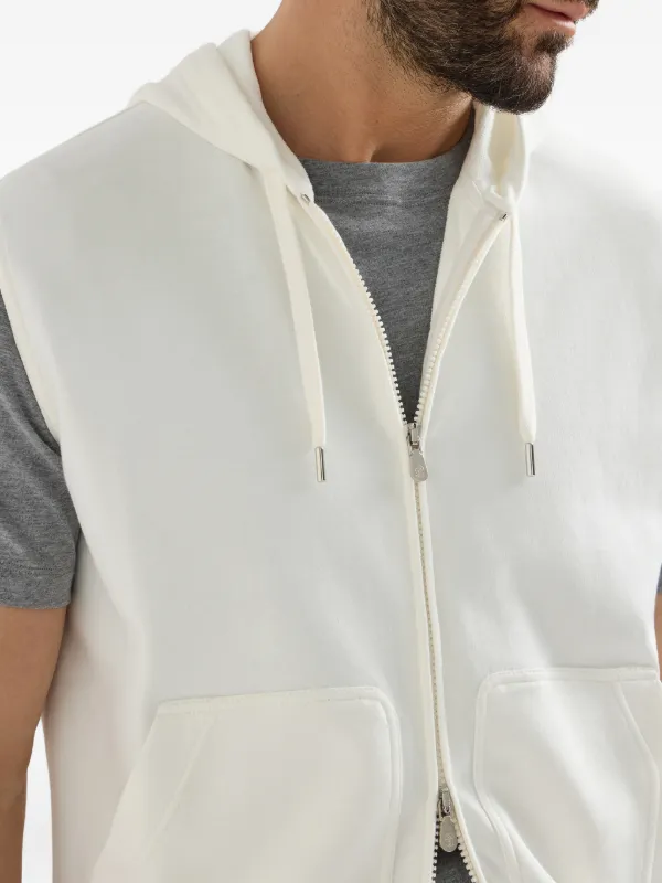 Brunello Cucinelli ノースリーブ パーカー | ニュートラル | FARFETCH JP