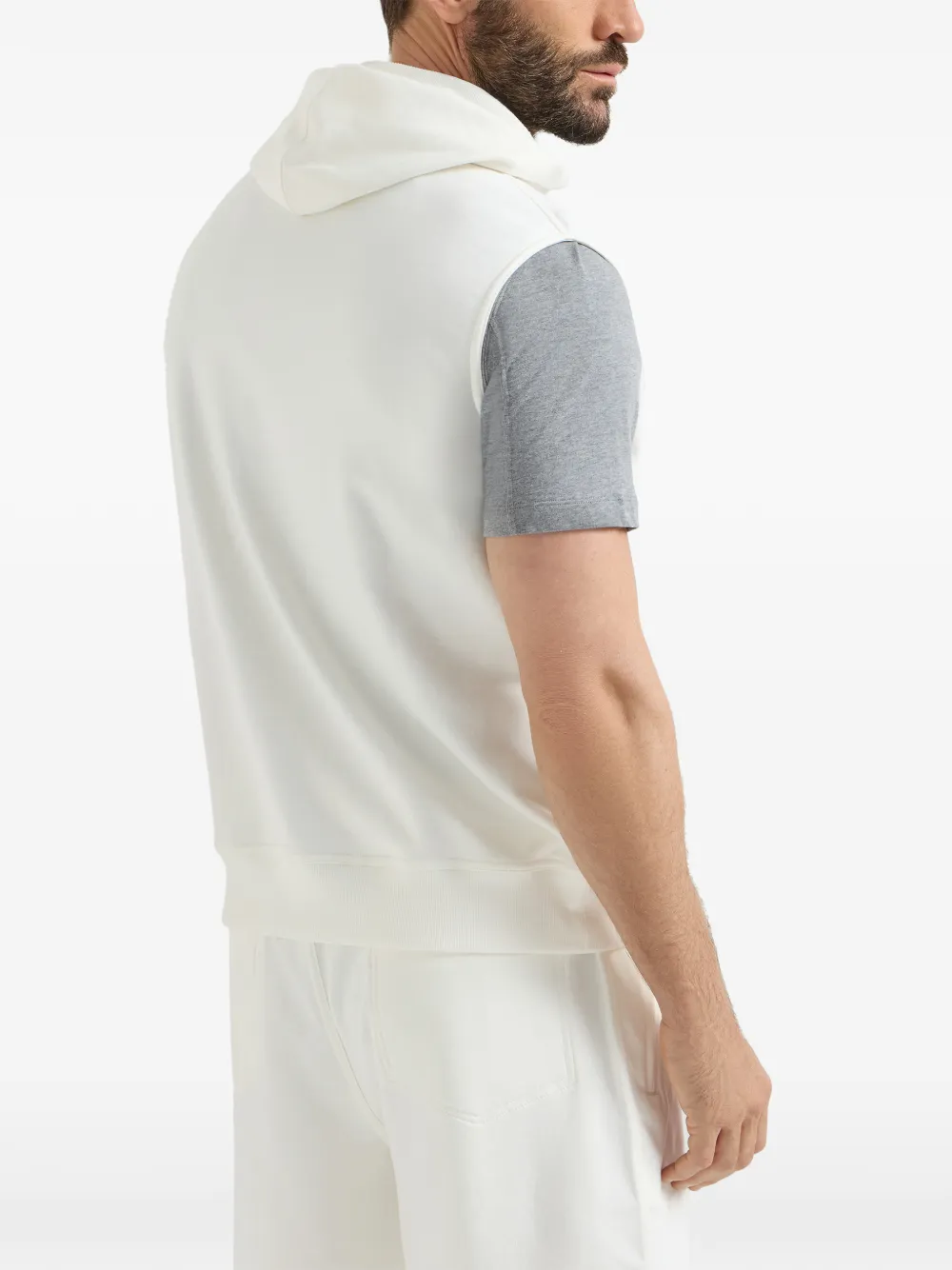 Brunello Cucinelli ノースリーブ パーカー | ニュートラル | FARFETCH JP