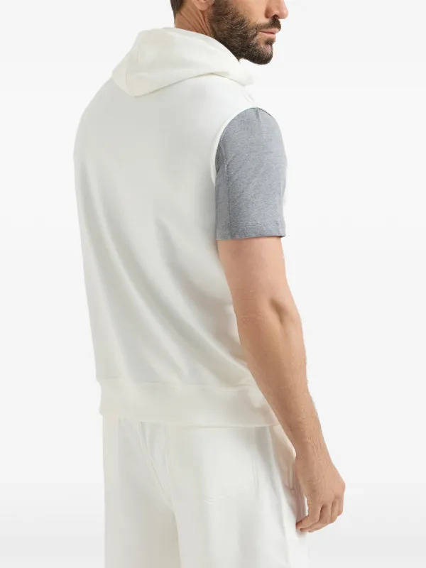 Brunello Cucinelli ノースリーブ パーカー | ニュートラル | FARFETCH JP