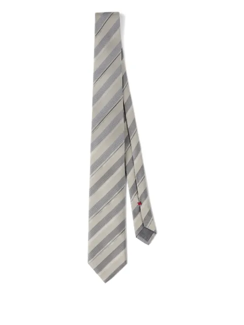Brunello Cucinelli striped silk tie
