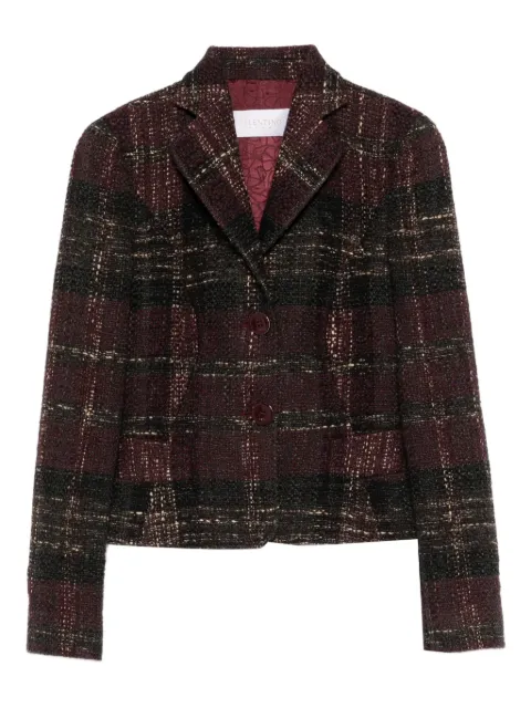 Valentino Pre-Owned tweed-design jacket