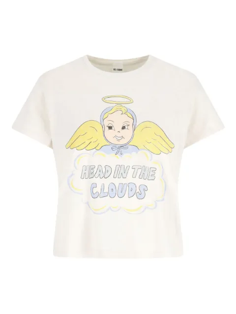 RE/DONE Clouds cotton T-shirt