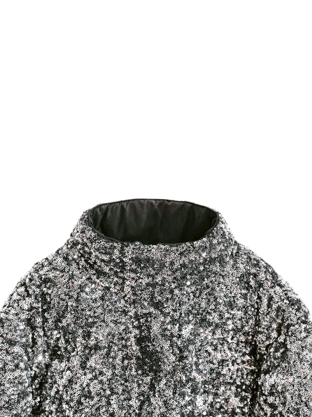  Tulleen Sequin-embellishment Puffer Jacket - Black 