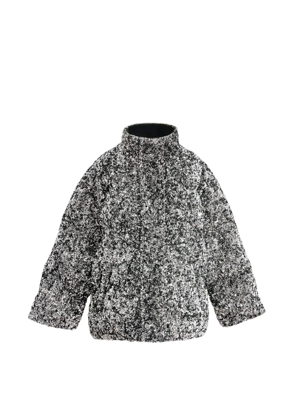 Tulleen sequin-embellishment puffer jacket - Nero